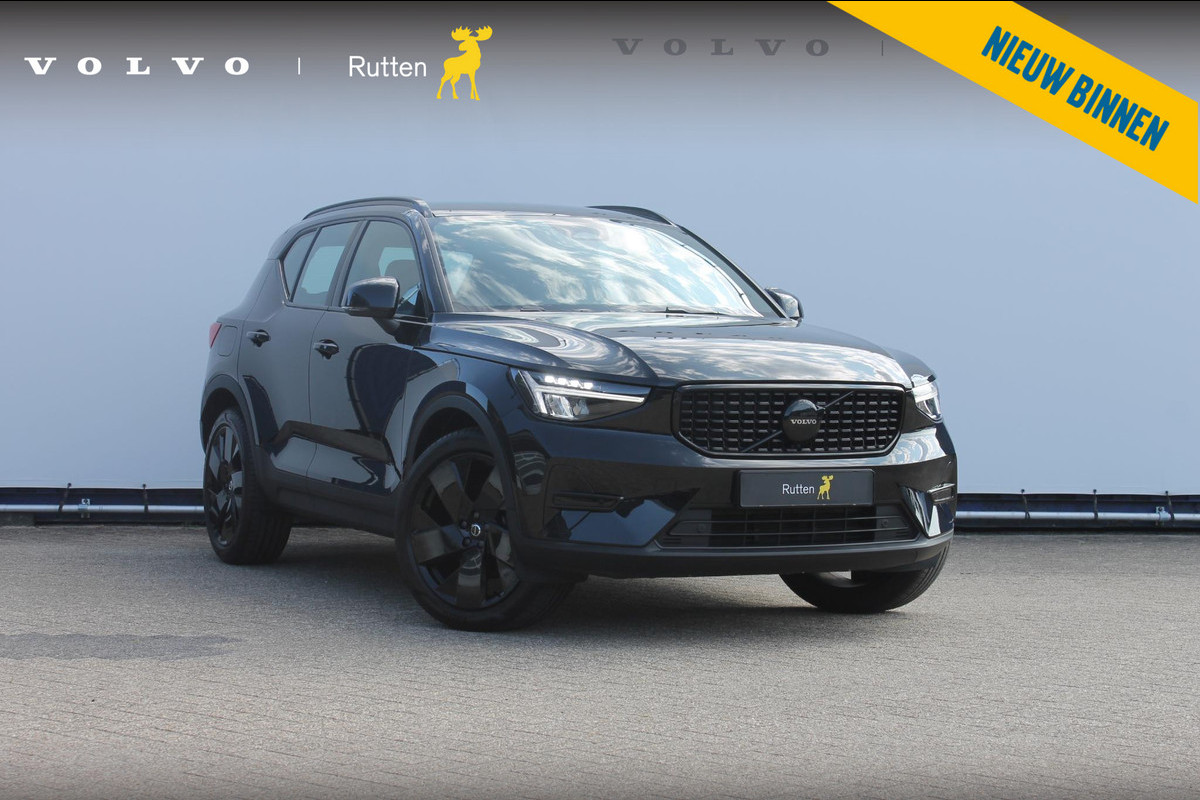 Volvo XC40 2.0 177PK Automaat Plus Black Edition Google infotainment / 20" lichtmetalen velgen / Getinte ramen vanaf de B-stijl / Verwarmbare zitplaatsen voor / Harman Kardon Audio installatie