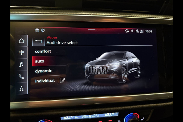 Audi Q3 Sportback 45 TFSI e 3X S-LINE BLACK-LINE 20''RS SOH 91,2%/NAVI/DAB/CARPLAY/CAM/KEY-LESS/V-COCKPIT/LED//