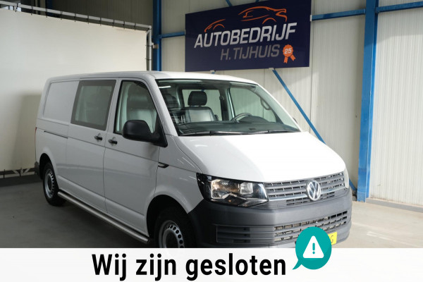 Volkswagen Transporter 2.0 TDI L2H1 DC Comfortline - N.A.P. Airco, Trekhaak.