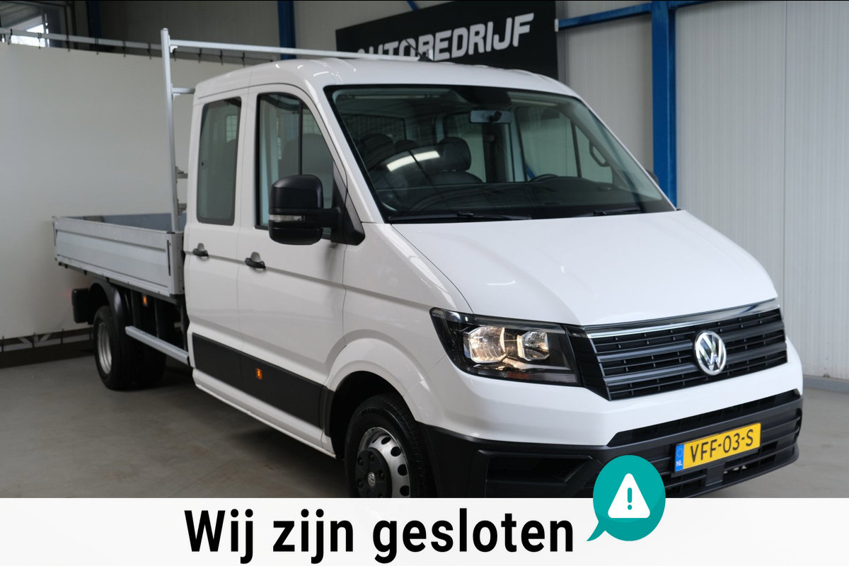 Volkswagen Crafter 50 2.0 TDI L4 DL DC Comfortline Pick-Up - N.A.P. Airco, Cruise, Trekhaak.