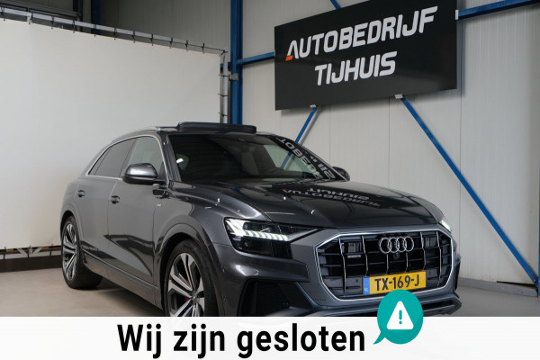Audi Q8 50 TDI quattro Pro Line 2x S-Line - N.A.P. Airco, Cruise, Panodak, Luchtvering, Camera, Trekhaak.