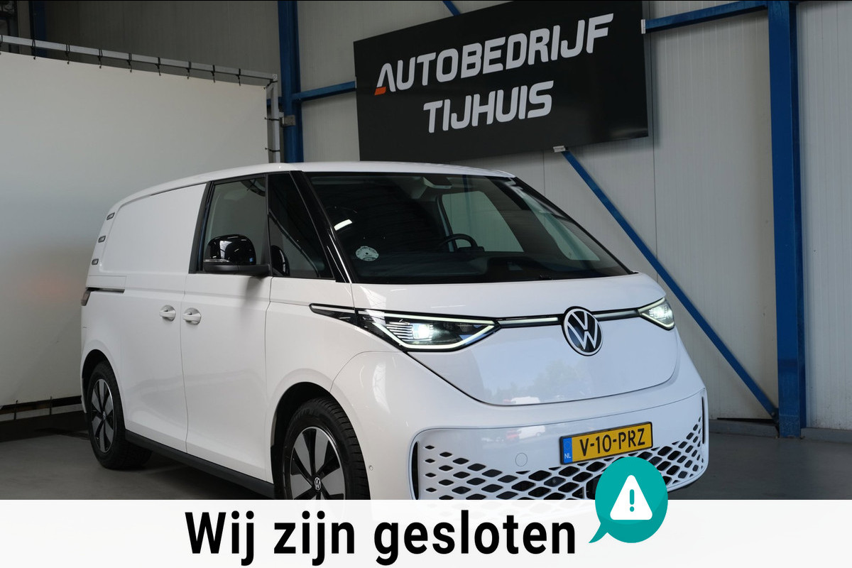 Volkswagen ID. Buzz Cargo 77 kWh SOH 94% - Airco, Cruise, Virtual display, 2x Schuifdeur, PDC, Navi, Trekhaak.