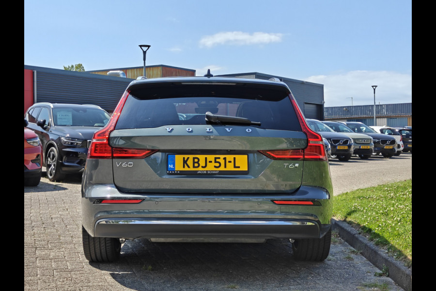 Volvo V60 T6 AWD 350PK Plug-in Hybrid Ultra Bright | Demo | BLIS | Stoelventilatie | Massage Stoelen | Panodak | 360 Camera | B&W |