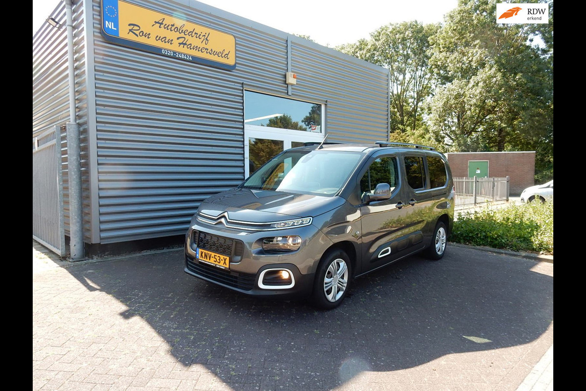 Citroën Berlingo XL 1.2 PT SHINE*7 PERS*NAVI*CR CONTR*TREKH*1e EIG*