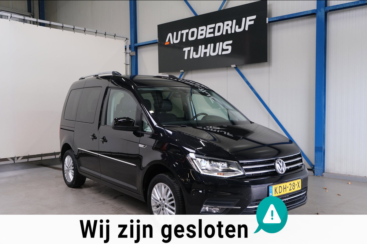 Volkswagen Caddy 1.4 TSI Highline Automaat - Airco, Cruise, Navi, Stoelverwarming, Camera, Trekhaak.