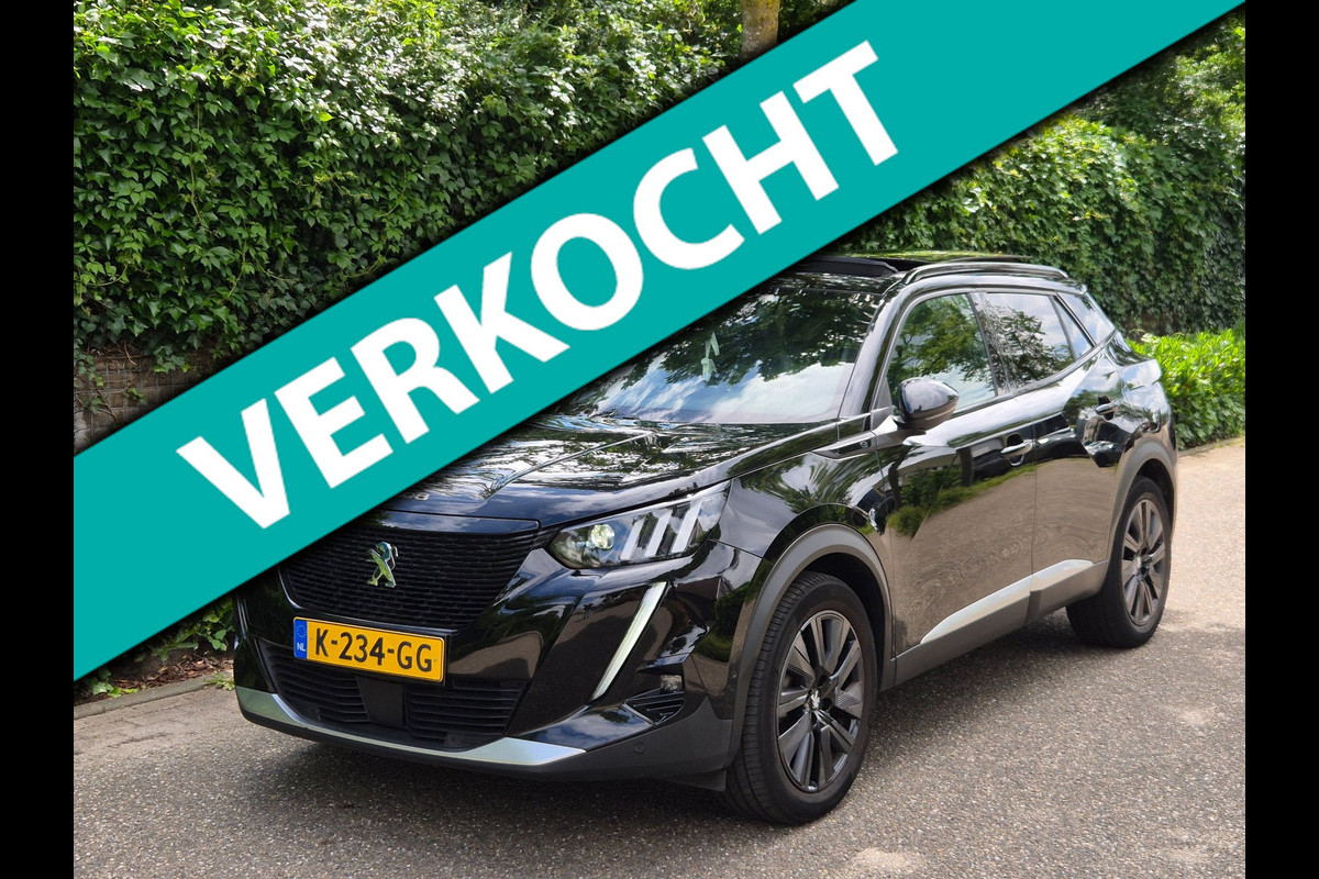 Peugeot E-2008 GT Ev 50 kWh 3 Fase Panorama 92% SoH Camera LED CarPlay EV GT 50 kWh