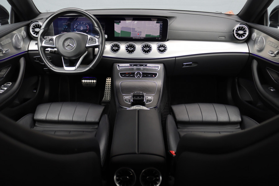 Mercedes-Benz E-Klasse Cabrio 200 AMG Line Premium Aut9 | Airscarf | Burmester | Memory | HUD | Surround Camera | Dodehoekassistent | Intelligent Light System | Cabrioletcomfortpakket |