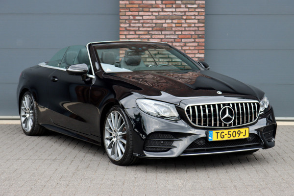 Mercedes-Benz E-Klasse Cabrio 200 AMG Line Premium Aut9 | Airscarf | Burmester | Memory | HUD | Surround Camera | Dodehoekassistent | Intelligent Light System | Cabrioletcomfortpakket |