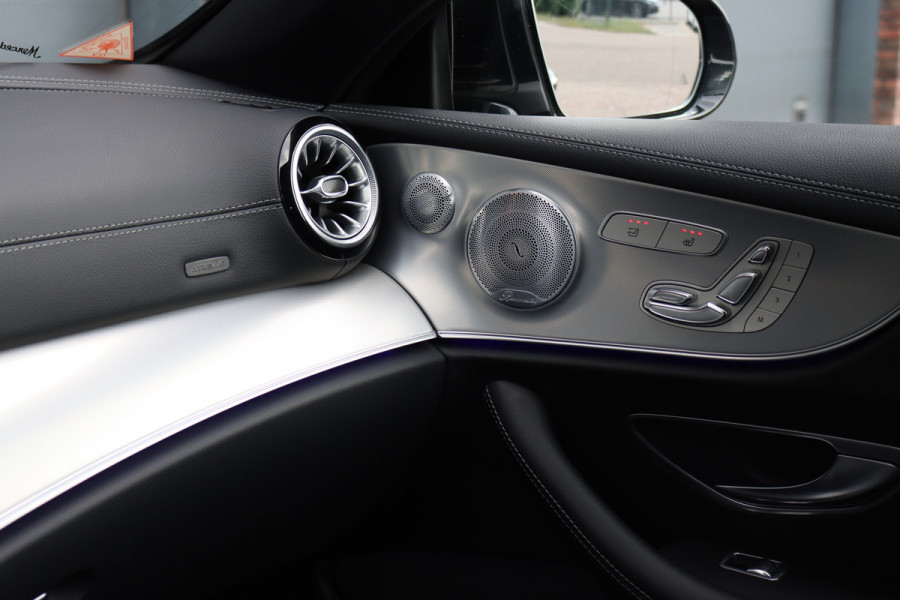 Mercedes-Benz E-Klasse Cabrio 200 AMG Line Premium Aut9 | Airscarf | Burmester | Memory | HUD | Surround Camera | Dodehoekassistent | Intelligent Light System | Cabrioletcomfortpakket |
