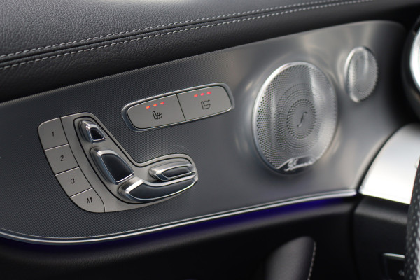 Mercedes-Benz E-Klasse Cabrio 200 AMG Line Premium Aut9 | Airscarf | Burmester | Memory | HUD | Surround Camera | Dodehoekassistent | Intelligent Light System | Cabrioletcomfortpakket |