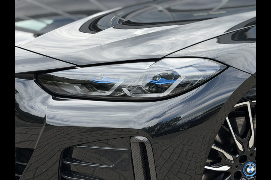 BMW i4 M50 High Ex 544 PK M-Sport Pro |Carbon in/exterieur|Pano|Laser|H/K|M-seats|20"|Trekhaak