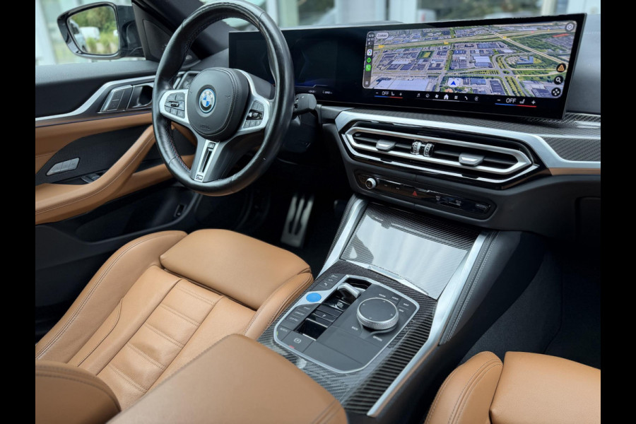 BMW i4 M50 High Ex 544 PK M-Sport Pro |Carbon in/exterieur|Pano|Laser|H/K|M-seats|20"|Trekhaak