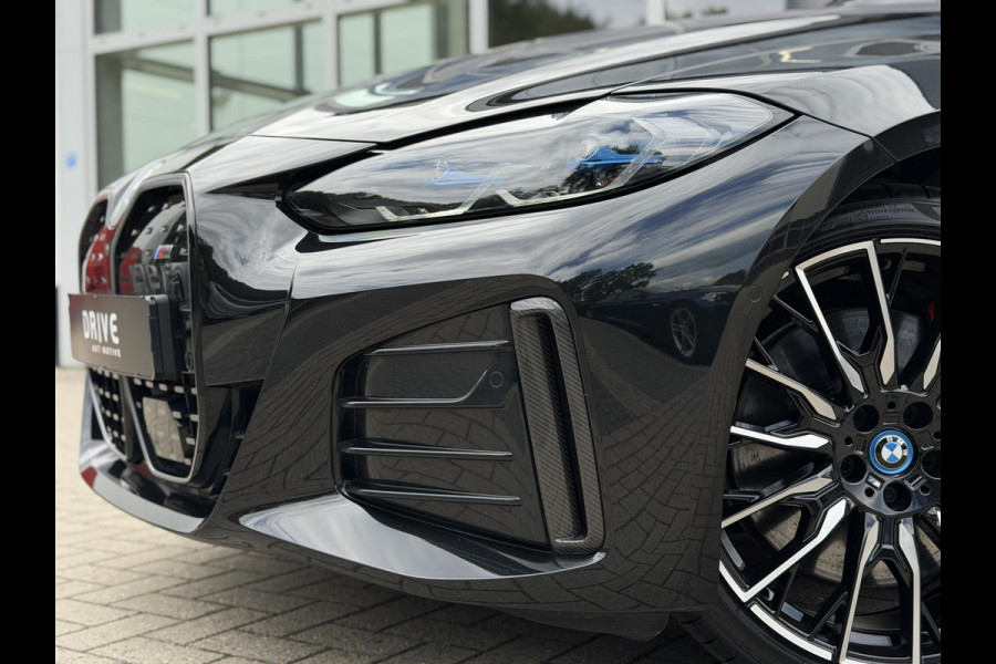 BMW i4 M50 High Ex 544 PK M-Sport Pro |Carbon in/exterieur|Pano|Laser|H/K|M-seats|20"|Trekhaak