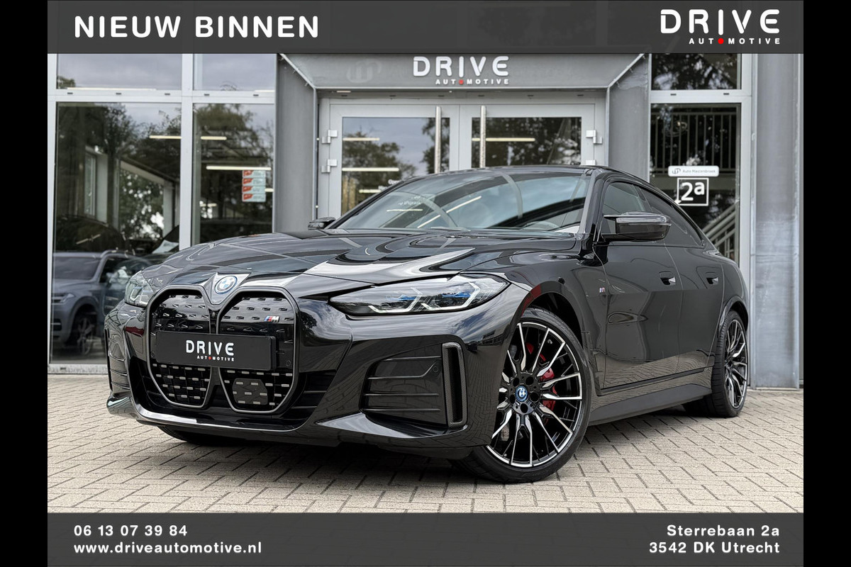 BMW i4 M50 High Ex 544 PK M-Sport Pro |Carbon in/exterieur|Pano|Laser|H/K|M-seats|20"|Trekhaak