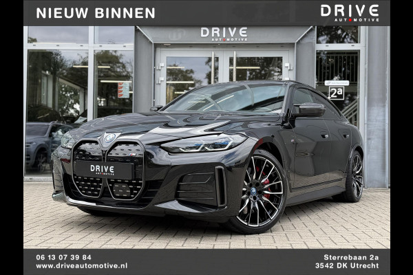 BMW i4 M50 High Ex 544 PK M-Sport Pro |Carbon in/exterieur|Pano|Laser|H/K|M-seats|20"|Trekhaak