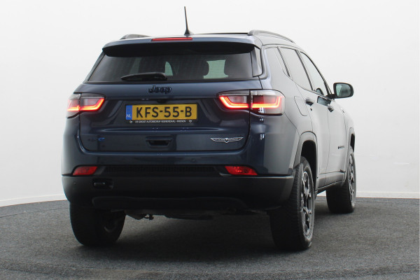 Jeep Compass 4xe 240 Plug-in Hybrid Electric Trailhawk Panoramadak, Leder/Stof, ACC, Camera, Apple Carplay, Virtual Cockpit, 17''