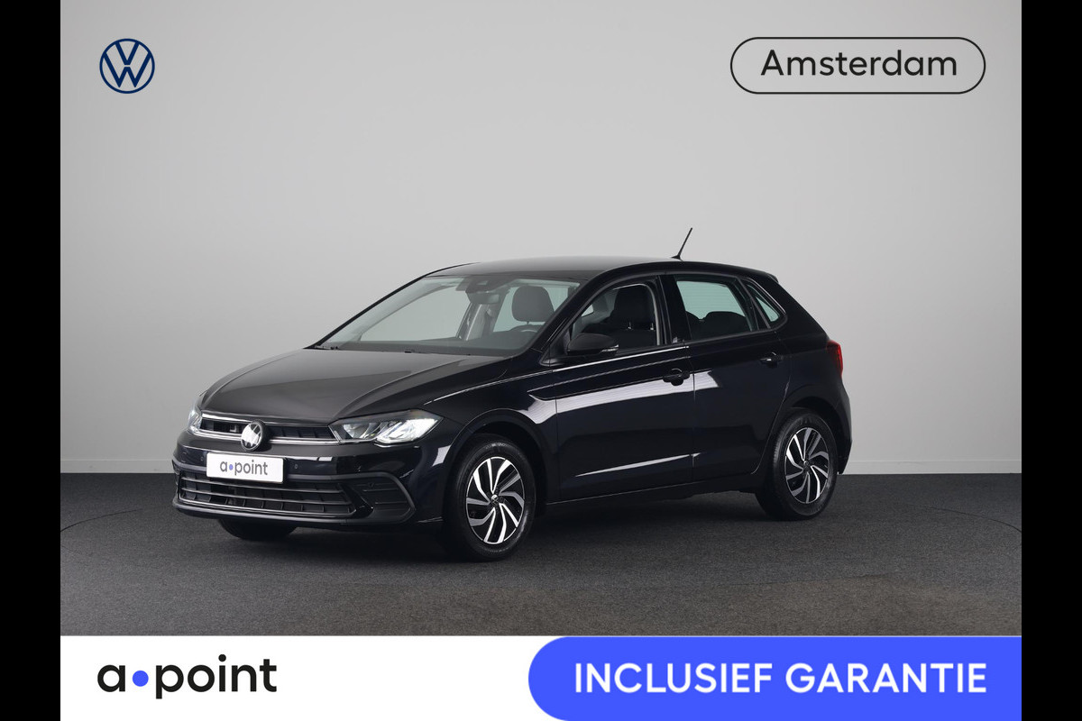 Volkswagen Polo 1.0 TSI Life Business 95 pk Automaat (DSG) | Verlengde garantie | Navigatie | Parkeersensoren | Adaptieve cruise control | LED koplampen | Autom. airco |