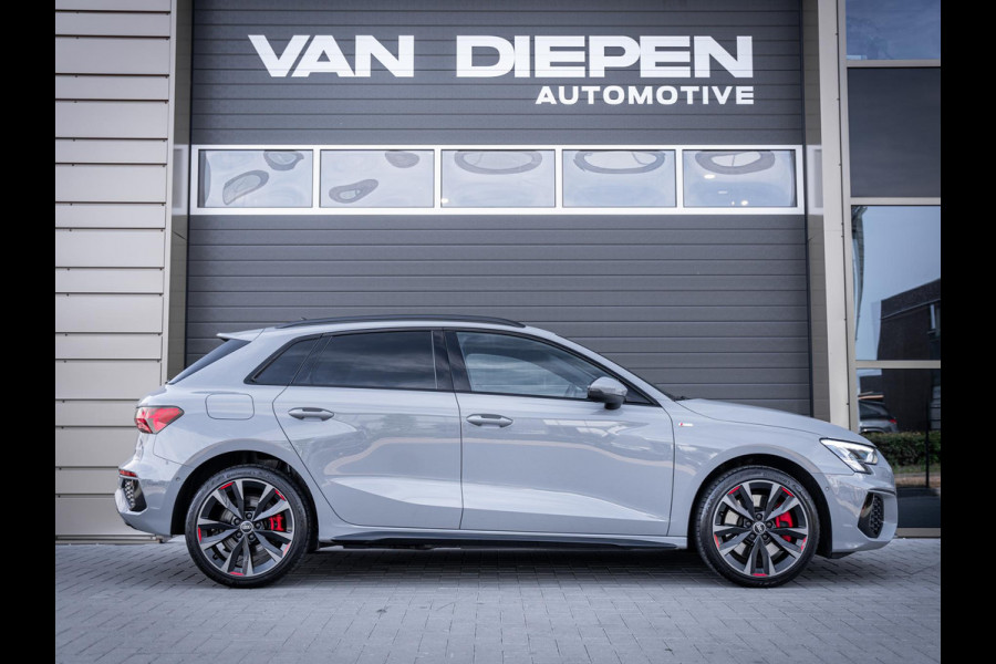 Audi A3 Sportback 45 TFSI e S edition Competition 3x S-Line - Nardo Grey! l RS Seat l HUD l ACC
