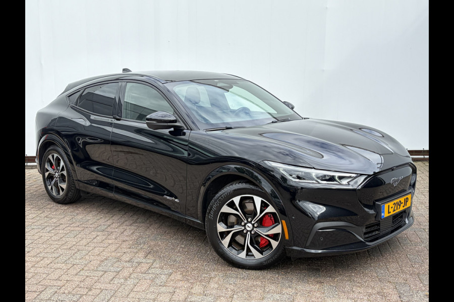 Ford Mustang Mach-E AWD 75 kWh Pano 360° Memory Stoel/Stuurverw B&O Leer Orig.NL BOMVOL!