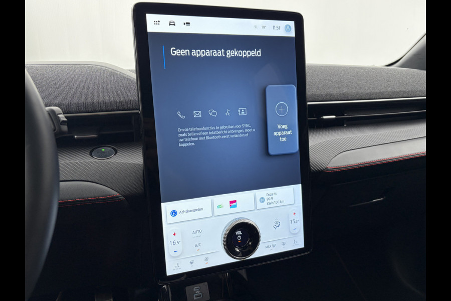 Ford Mustang Mach-E AWD 75 kWh Pano 360° Memory Stoel/Stuurverw B&O Leer Orig.NL BOMVOL!