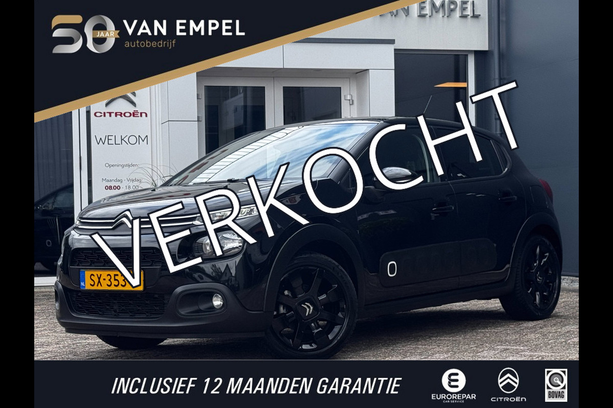 Citroën C3 1.2 PureTech S&S Shine | 110 PK | Distributieriem vervangen | NL-Auto | All-Season banden | Camera | Navigatie