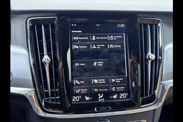 Volvo V90 2.0 T5 90th Anniversary Edition Trekhaak Adap.Cruise Camera Stoelverw Leer Voll.Onderhouden!