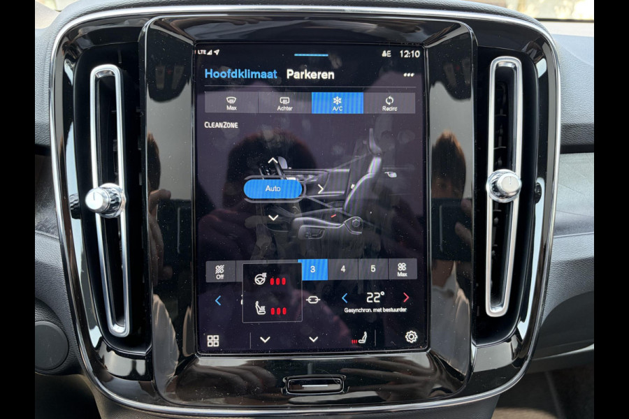 Volvo C40 Recharge Plus 69 kWh SOH 93% ADAPT. CRUISE CONTROL | WARMTEPOMP | STOEL & STUUR VERWARMING N( WINTERPAKKET )  | PANORAMA DAK | ELEK. ACHTERKLEP | 12 MND BOVAG GARANTIE