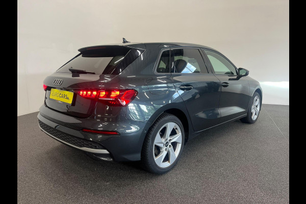Audi A3 Sportback 30 TFSI Advanced edition Navigatie Apple Carplay Android Auto Camera Parkeerhulp Adaptive Cruise Control Stoelverwarming Virtual Cockpit Full Led Climate Control Lichtmetalen velgen