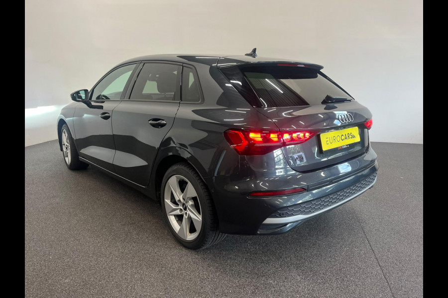 Audi A3 Sportback 30 TFSI Advanced edition Navigatie Apple Carplay Android Auto Camera Parkeerhulp Adaptive Cruise Control Stoelverwarming Virtual Cockpit Full Led Climate Control Lichtmetalen velgen