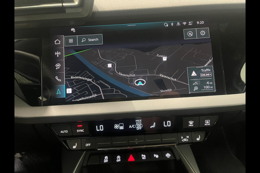 Audi A3 Sportback 30 TFSI Advanced edition Navigatie Apple Carplay Android Auto Camera Parkeerhulp Adaptive Cruise Control Stoelverwarming Virtual Cockpit Full Led Climate Control Lichtmetalen velgen