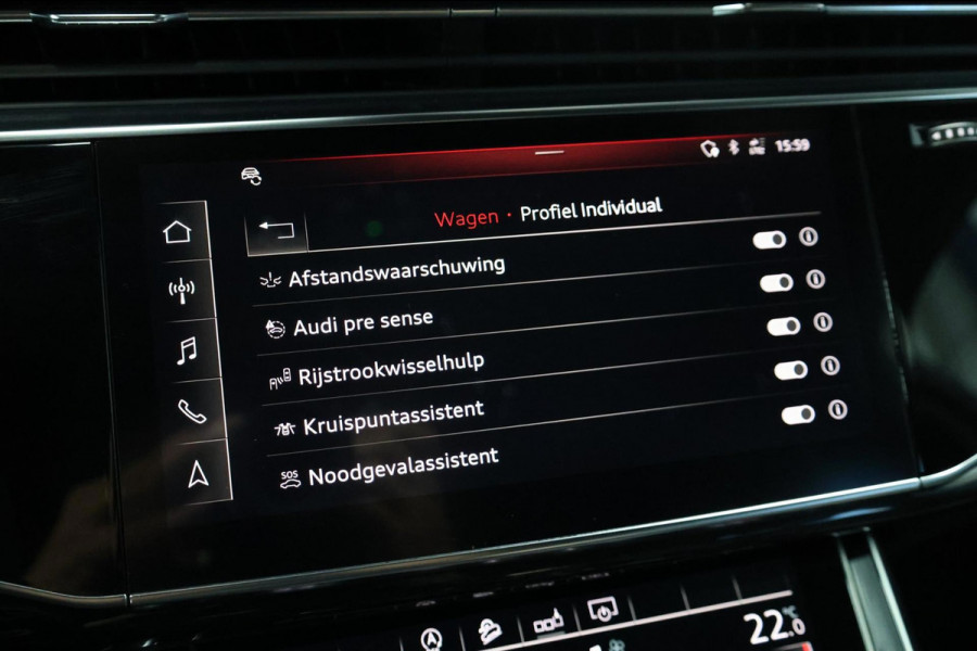 Audi Q7 60 TFSI e quattro Competition 456+PK 3x S-LINE/MAXTON/B&O/SFEER/PANO/LUCHT/RS ZETELS+S.VERWARMING/21"/ACC/12 MND GARANTIE