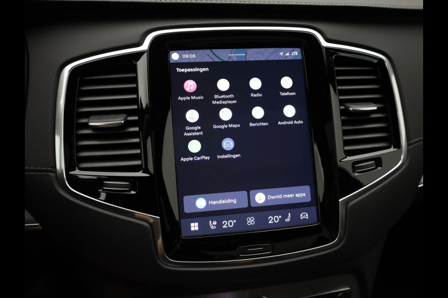 Volvo XC90 2.0 T8 Recharge AWD Ultimate Dark | Pano | Luchtvering | Bowers & Wilkins | Trekhaak | Prijs Rijklaar!!