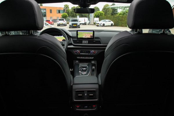 Audi SQ5 3.0 TFSI Q5 Quattro S-Line 354pk Automaat! 1e Eig|DLR|Quantum|Kuipstoelen|Panoramadak|Virtual Cockpit|Black|Carbon|22inch