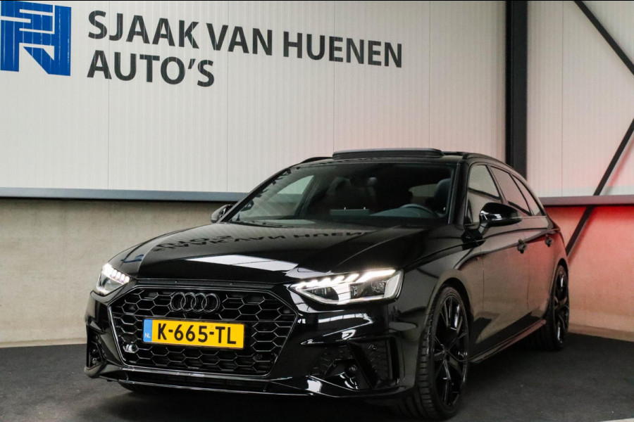 Audi A4 Avant 2.0 TFSI S line Black Edition Facelift 245pk S-Tronic! 1e|DLR|Panoramadak|Virtual Cockpit|Leder|LED Matrix|Black