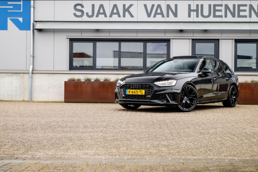 Audi A4 Avant 2.0 TFSI S line Black Edition Facelift 245pk S-Tronic! 1e|DLR|Panoramadak|Virtual Cockpit|Leder|LED Matrix|Black