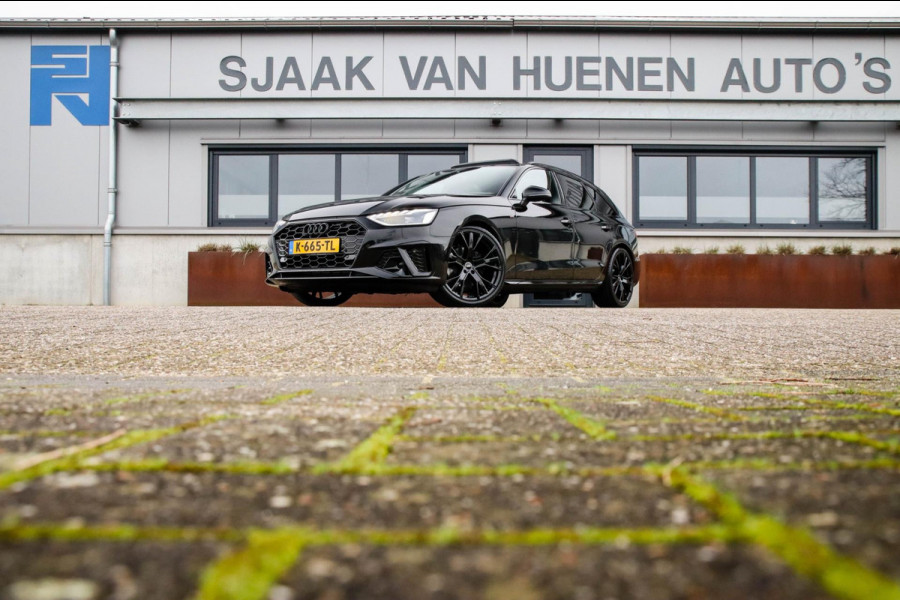 Audi A4 Avant 2.0 TFSI S line Black Edition Facelift 245pk S-Tronic! 1e|DLR|Panoramadak|Virtual Cockpit|Leder|LED Matrix|Black