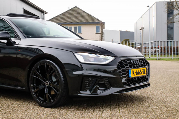 Audi A4 Avant 2.0 TFSI S line Black Edition Facelift 245pk S-Tronic! 1e|DLR|Panoramadak|Virtual Cockpit|Leder|LED Matrix|Black