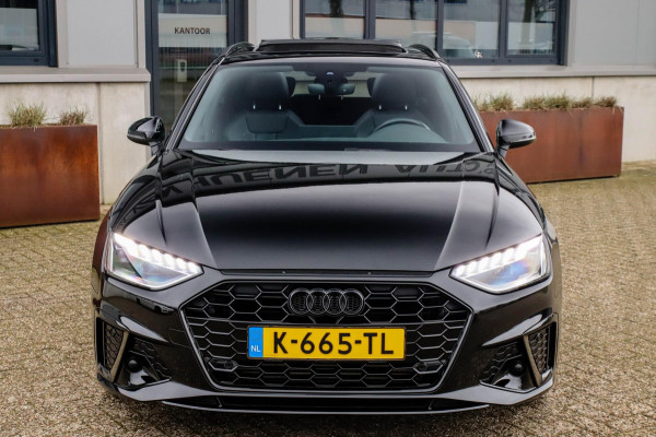 Audi A4 Avant 2.0 TFSI S line Black Edition Facelift 245pk S-Tronic! 1e|DLR|Panoramadak|Virtual Cockpit|Leder|LED Matrix|Black