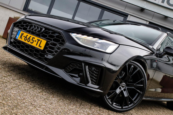 Audi A4 Avant 2.0 TFSI S line Black Edition Facelift 245pk S-Tronic! 1e|DLR|Panoramadak|Virtual Cockpit|Leder|LED Matrix|Black