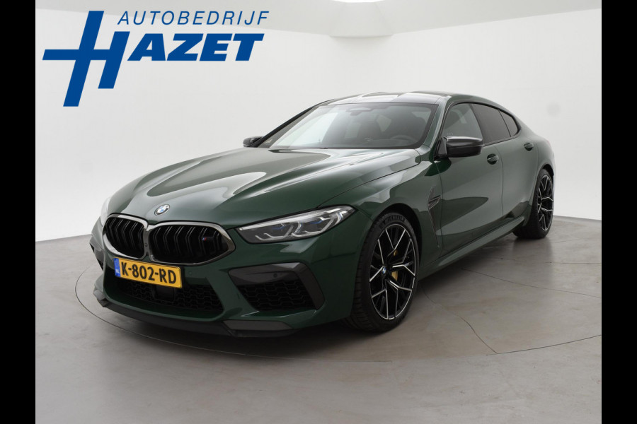 BMW 8 Serie Gran Coupé M8 COMPETITION 626 PK IRISH GREEN + BOWERS & WILKINS | KERAMISCHE REMMEN