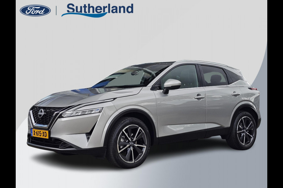 Nissan QASHQAI 1.3 MHEV Xtronic Tekna Zéér luxe | 1ste eigenaar | Dealeronderhouden | Full led | Virtual cockpit | Adaptive cruise | Head-up protectie | Elek. bedienbare achterklep etc.