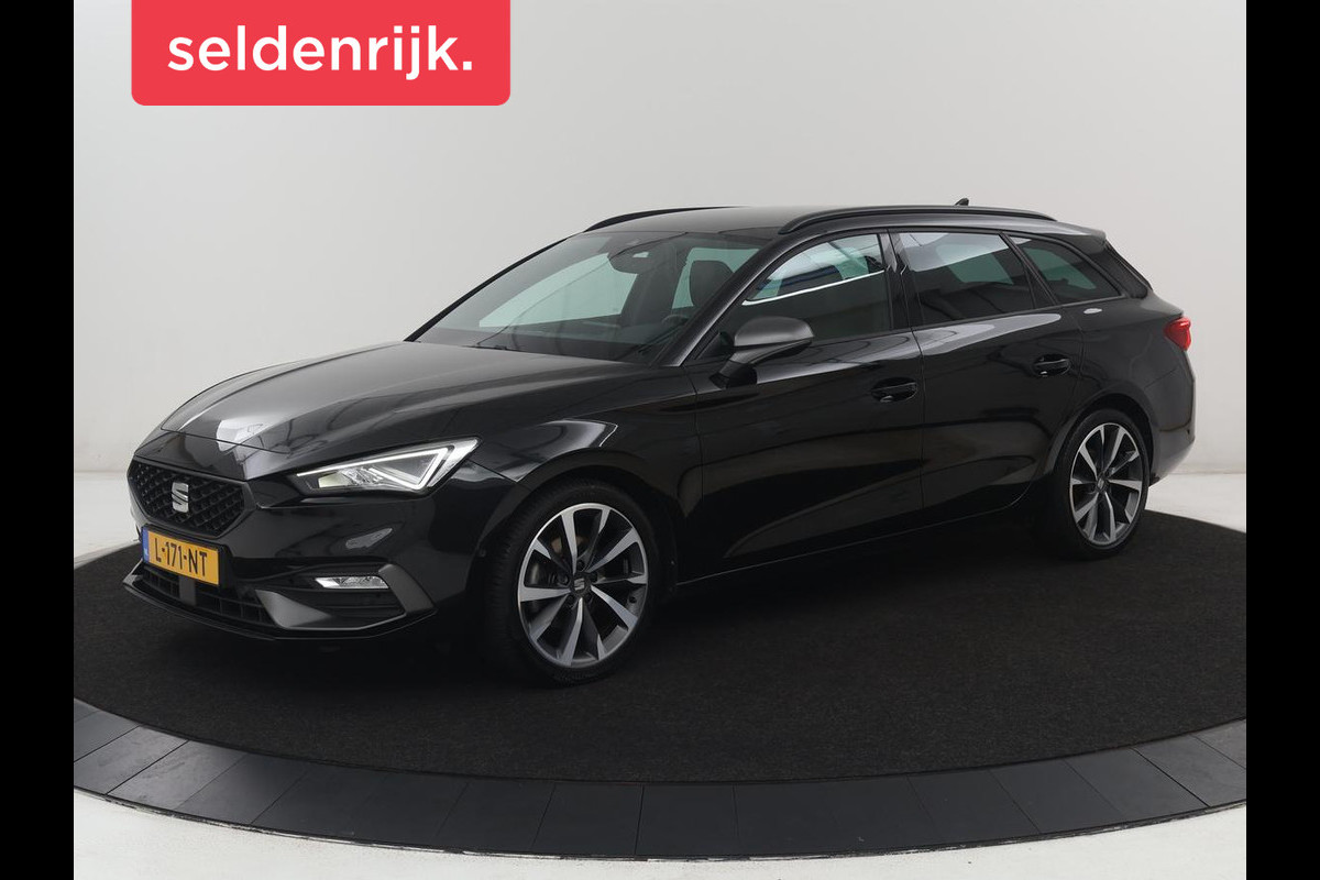 Seat Leon Sportstourer 1.5 TSI FR Launch Edition | Stuur/stoelverwarming | Carplay | Climate Control | Adaptive cruise | Park assist | Camera | Sfeerverlichting | Virtuele dashboard | Full LED |