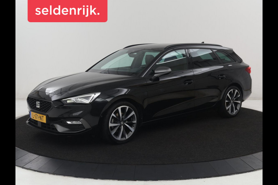 Seat Leon Sportstourer 1.5 TSI FR Launch Edition | Stuur/stoelverwarming | Carplay | Climate Control | Adaptive cruise | Park assist | Camera | Sfeerverlichting | Virtuele dashboard | Full LED |