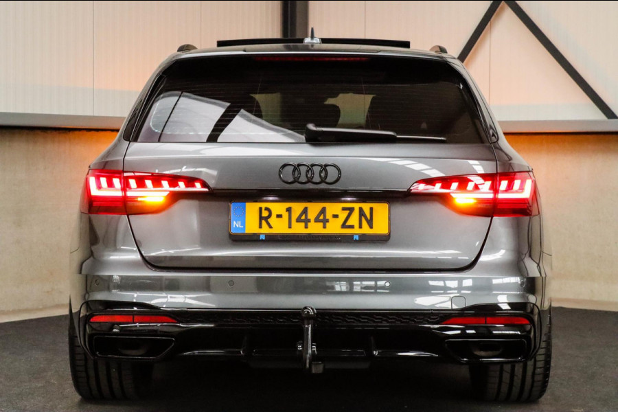 Audi A4 Avant 2.0 TFSI S line Black Edition Facelift 245pk S-Tronic! 1e|DLR|Panoramadak|Virtual Cockpit|Leder|LED Matrix|Black|20