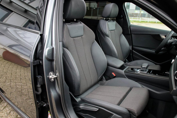 Audi A4 Avant 2.0 TFSI S line Black Edition Facelift 245pk S-Tronic! 1e|DLR|Panoramadak|Virtual Cockpit|Leder|LED Matrix|Black|20