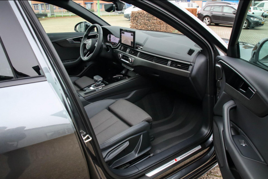 Audi A4 Avant 2.0 TFSI S line Black Edition Facelift 245pk S-Tronic! 1e|DLR|Panoramadak|Virtual Cockpit|Leder|LED Matrix|Black|20