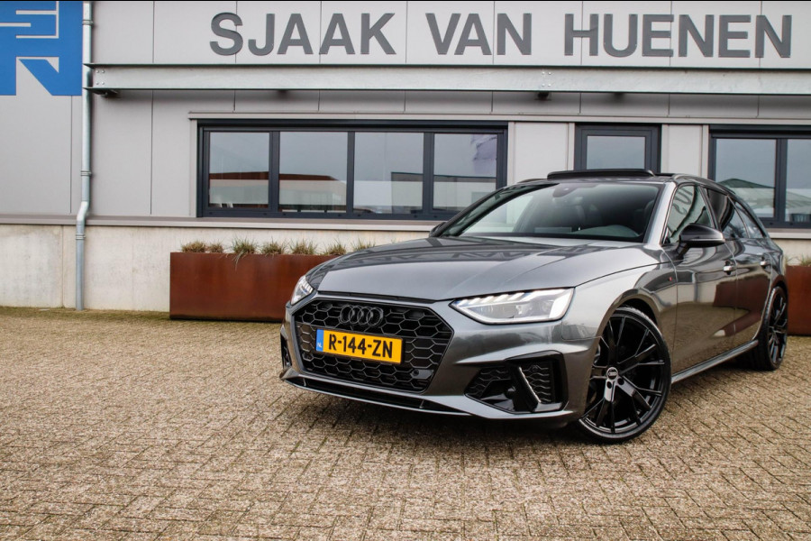 Audi A4 Avant 2.0 TFSI S line Black Edition Facelift 245pk S-Tronic! 1e|DLR|Panoramadak|Virtual Cockpit|Leder|LED Matrix|Black|20