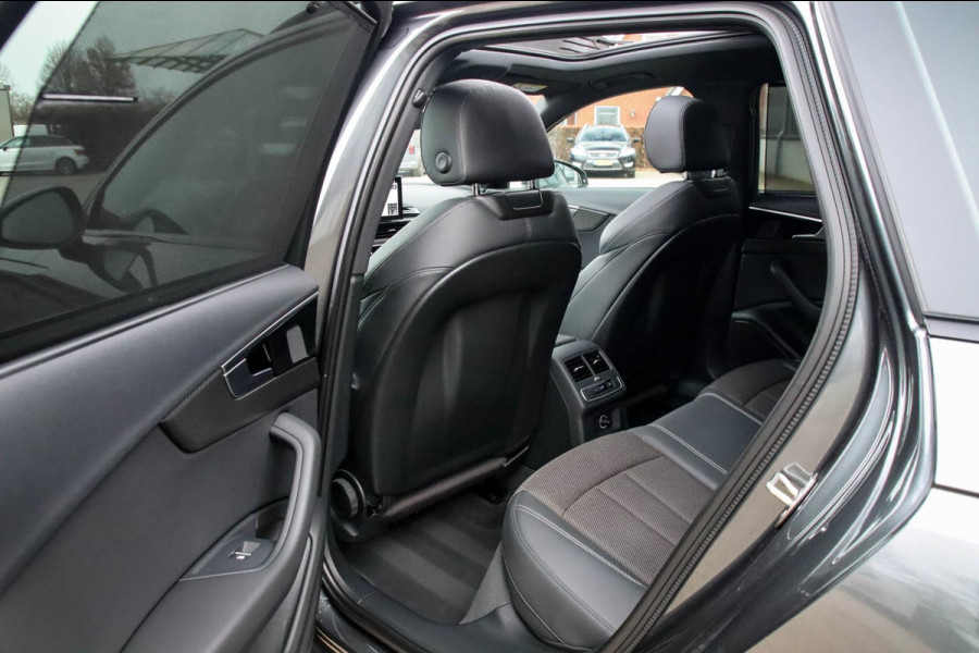 Audi A4 Avant 2.0 TFSI S line Black Edition Facelift 245pk S-Tronic! 1e|DLR|Panoramadak|Virtual Cockpit|Leder|LED Matrix|Black|20