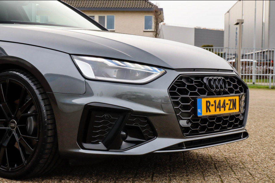 Audi A4 Avant 2.0 TFSI S line Black Edition Facelift 245pk S-Tronic! 1e|DLR|Panoramadak|Virtual Cockpit|Leder|LED Matrix|Black|20