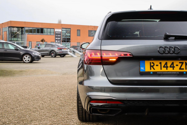 Audi A4 Avant 2.0 TFSI S line Black Edition Facelift 245pk S-Tronic! 1e|DLR|Panoramadak|Virtual Cockpit|Leder|LED Matrix|Black|20